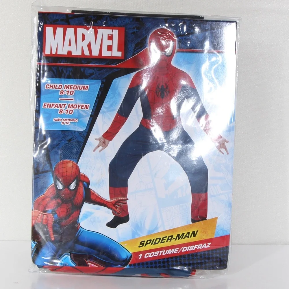 Party City Marvel Spiderman 2-piece Costume #187 NWT